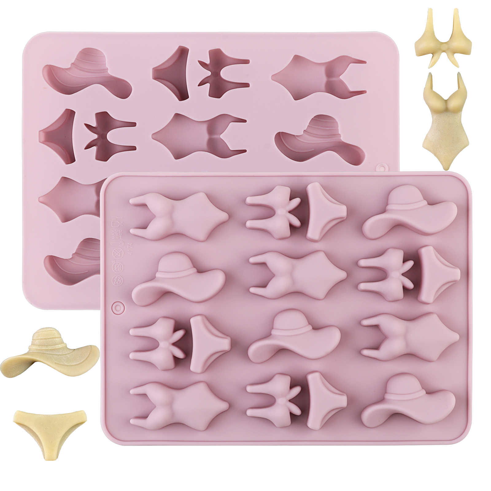 Resin Art Tools - A Summer-Themed Beach Bikini Mold, Swimsuit