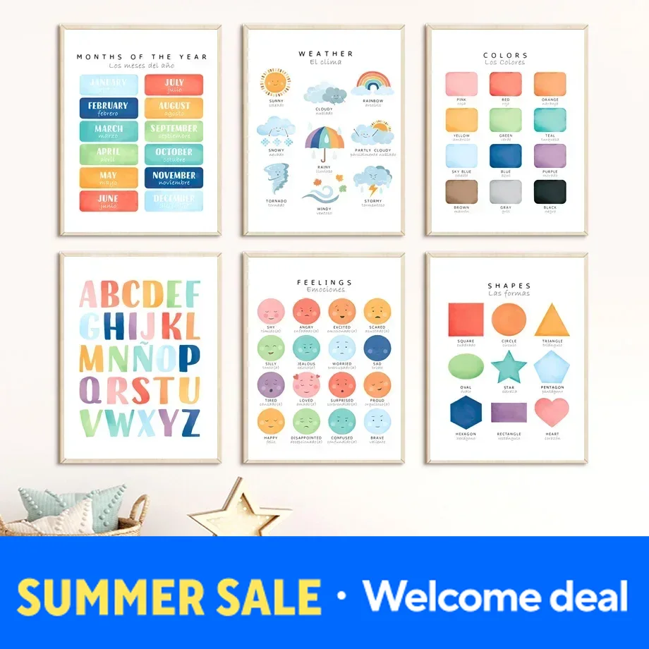 Resin Art Learning - 2026 2026 Bilingual Spanish Educational Learning