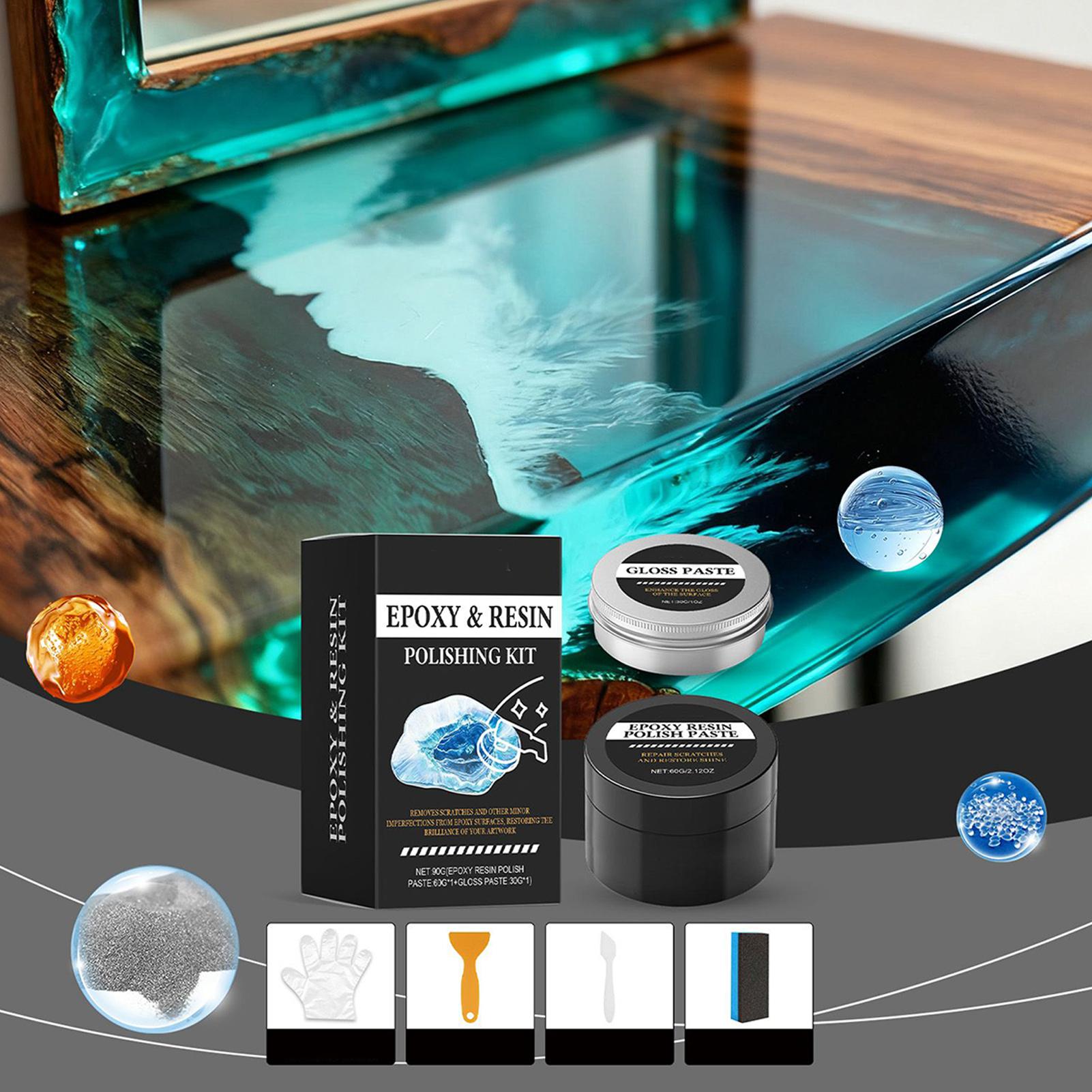 Resin Art Kit For Beginners - Epoxy Resin Polishing Kit Restore Luster