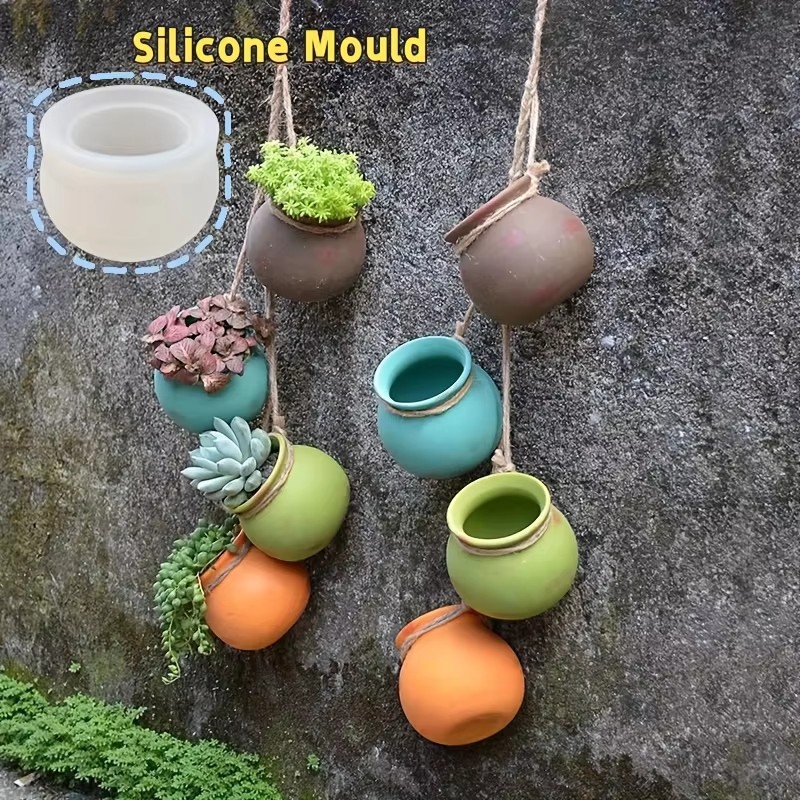 Resin Art Tools - Silicone Flower Pot Molds, Resin Molds,