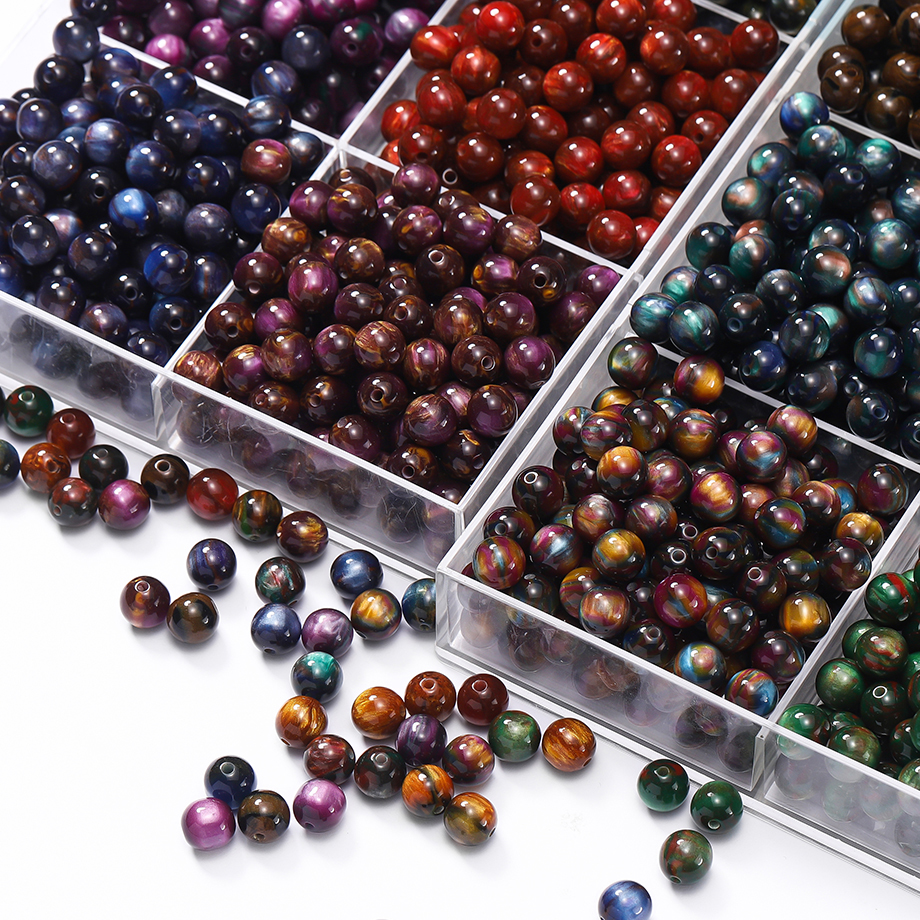 Resin Art Accessories - 20/50Pcs Dark Color Mitation Cat Eye