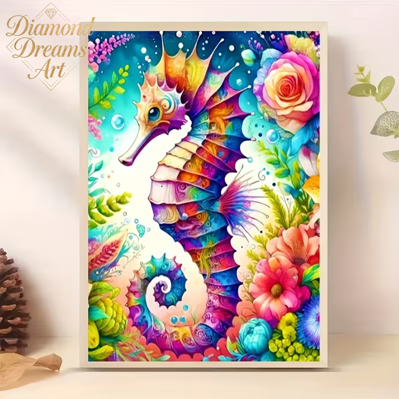 Resin Art Kit For Beginners - Frameless,5D DIY Diamond Painting Set -