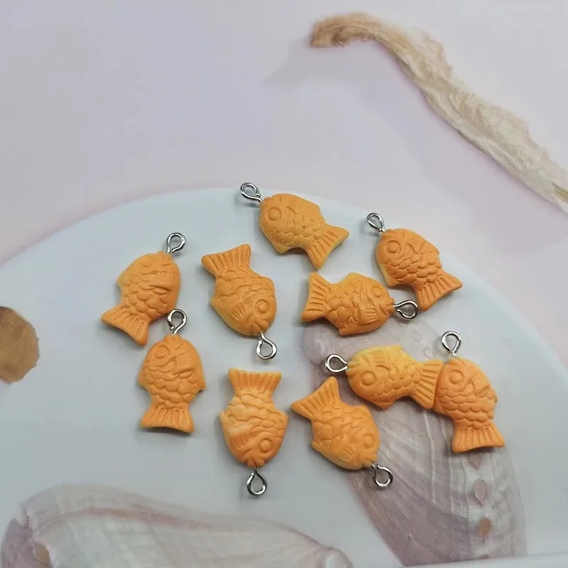 10Pcs Lovely Korea Koi Fish Fl - Resin Art Accessories review and price