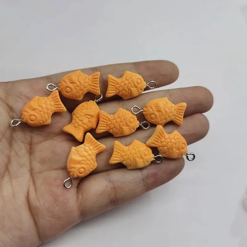 10Pcs Lovely Korea Koi Fish Fl - Resin Art Accessories review and price
