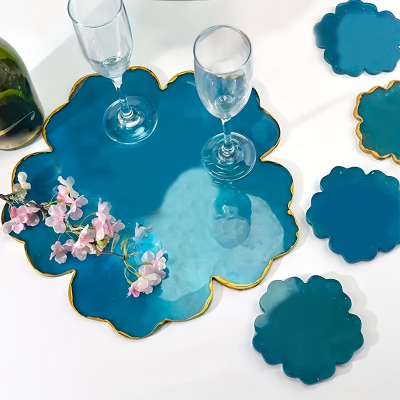 5pcs Mirror Large Flower Small - Resin Art Tools review and price