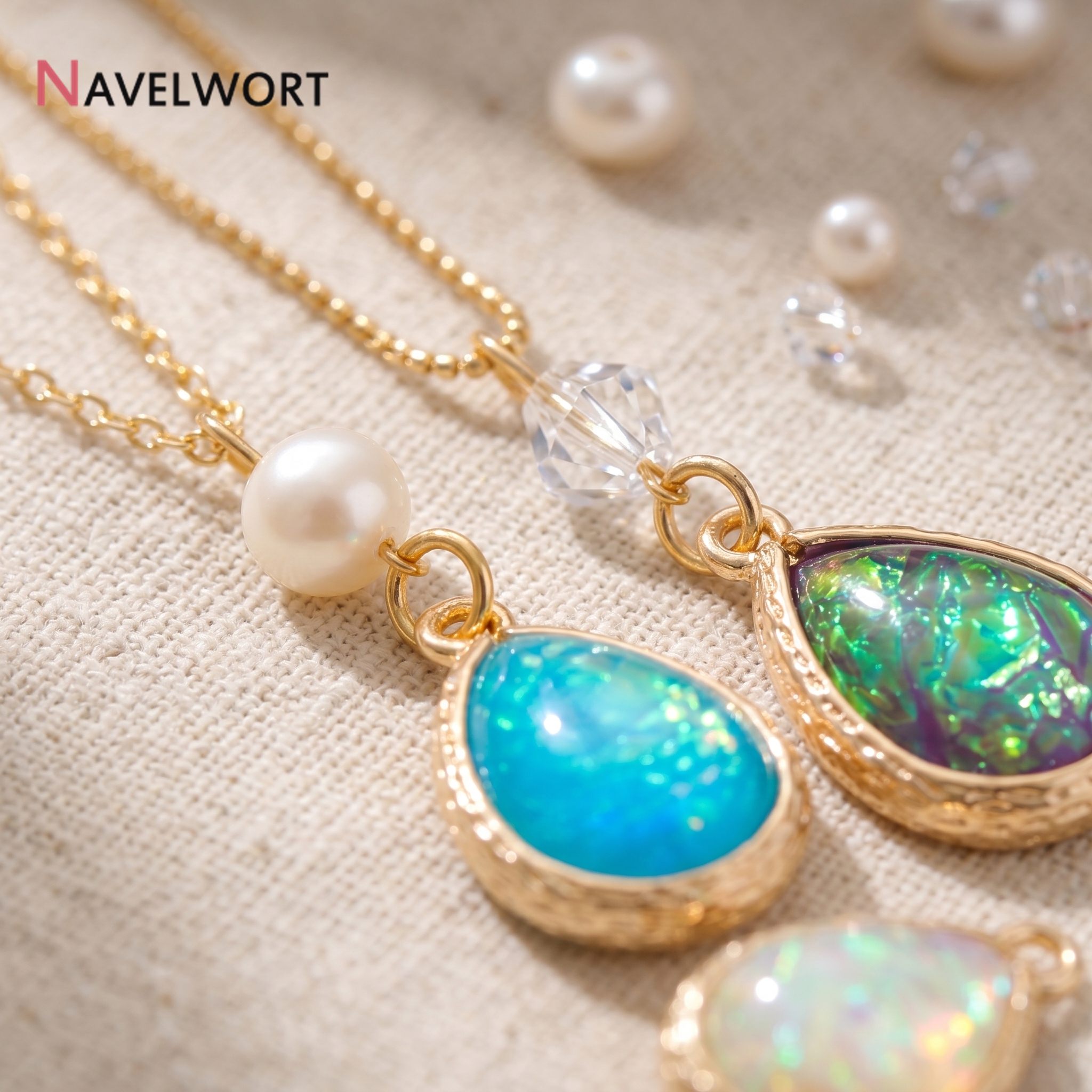 18K Gold Plated Brass With Res - Resin Art Engagement review and price