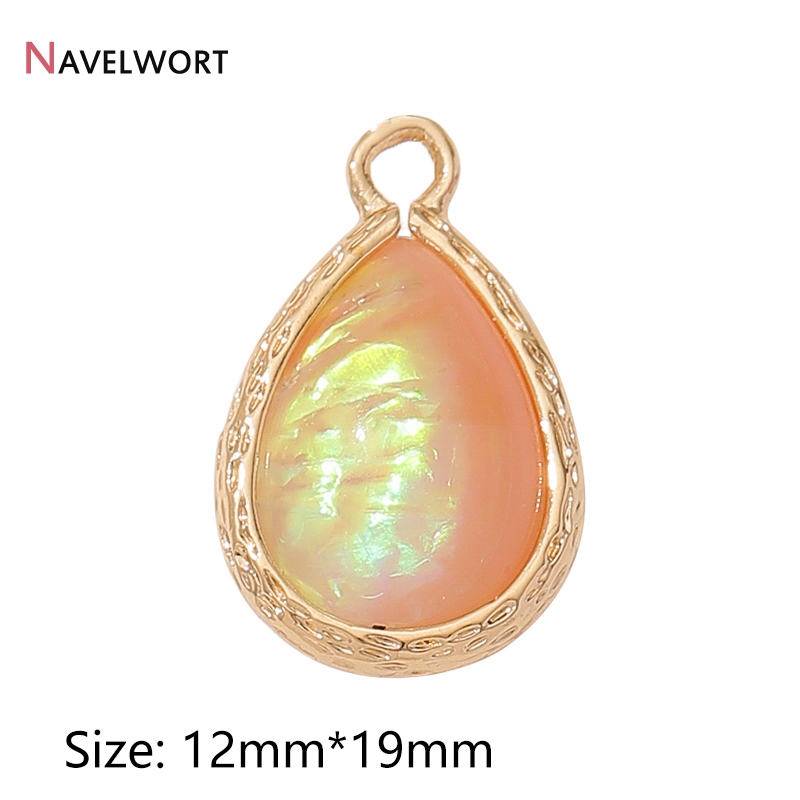 18K Gold Plated Brass With Res - Resin Art Engagement review and price