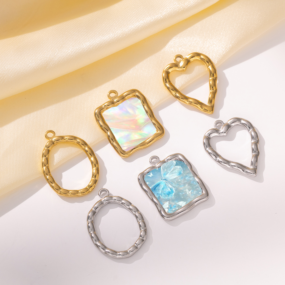 5pcs Stainless Steel Heart Rou - Resin Art Engagement review and price
