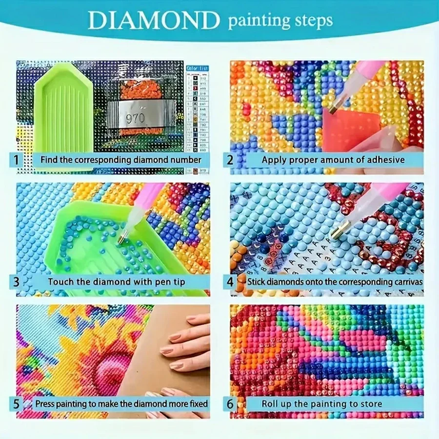 Cartoon Happy Old Couple 5D Fu - Resin Art Canvas review and price