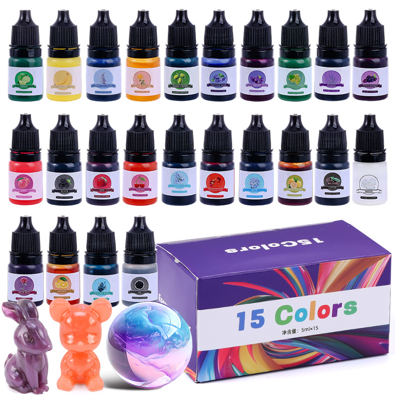 Epoxy Resin Color Pigment 24 V - Resin Art Kit For Beginners review and price