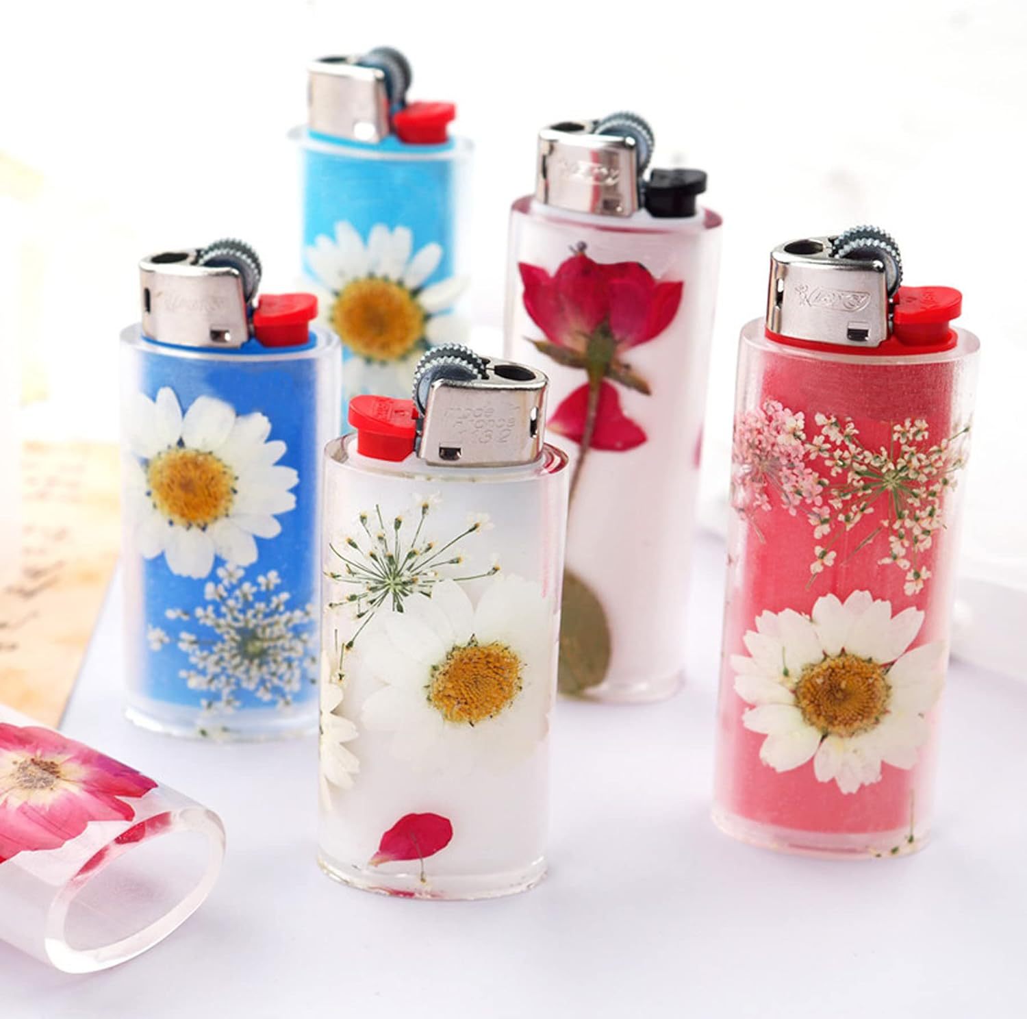 DIY Lighter Case Cover Silicon - Resin Art Tools review and price