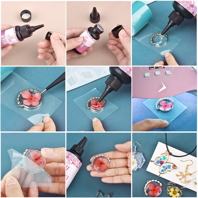 UV Resin Glue Transparent Epox - Resin Art Tools review and price