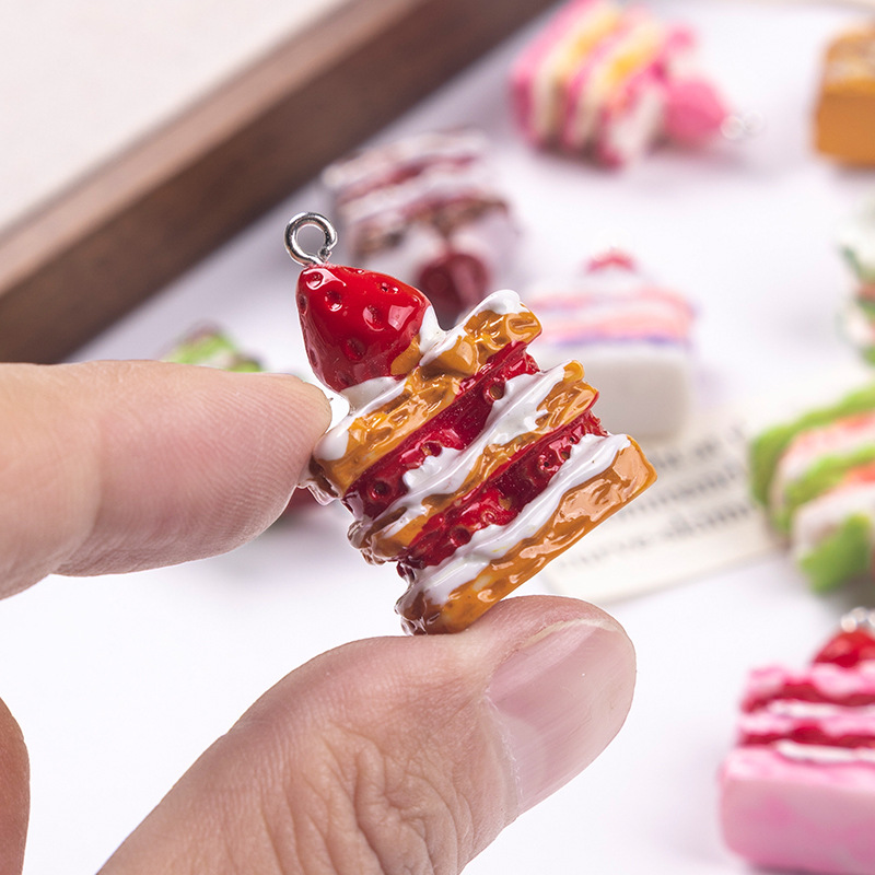 10Pcs Resin 3D Pastry Charm Ka - Resin Art Accessories review and price