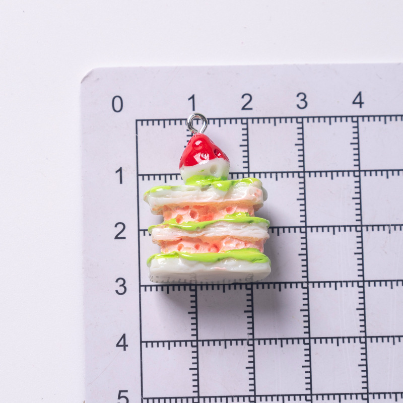 10Pcs Resin 3D Pastry Charm Ka - Resin Art Accessories review and price
