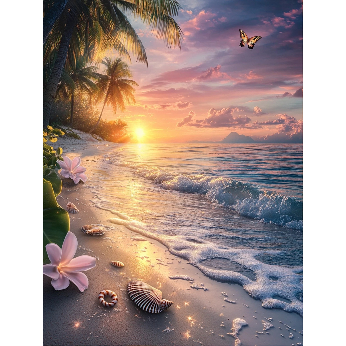 2D flat Retro Diamond Art, vin - Resin Art Meaning review and price