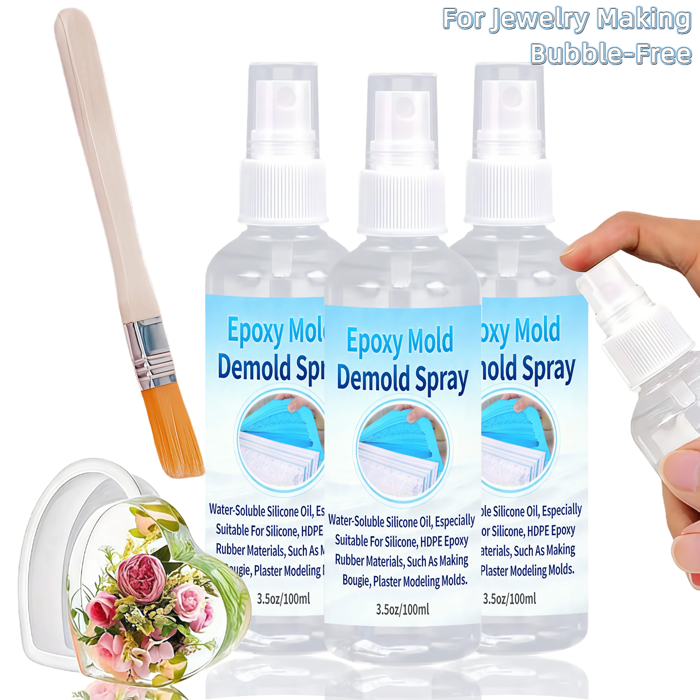 1-Piece Fast-Drying Epoxy Rele - Release Spray Silicone review and price