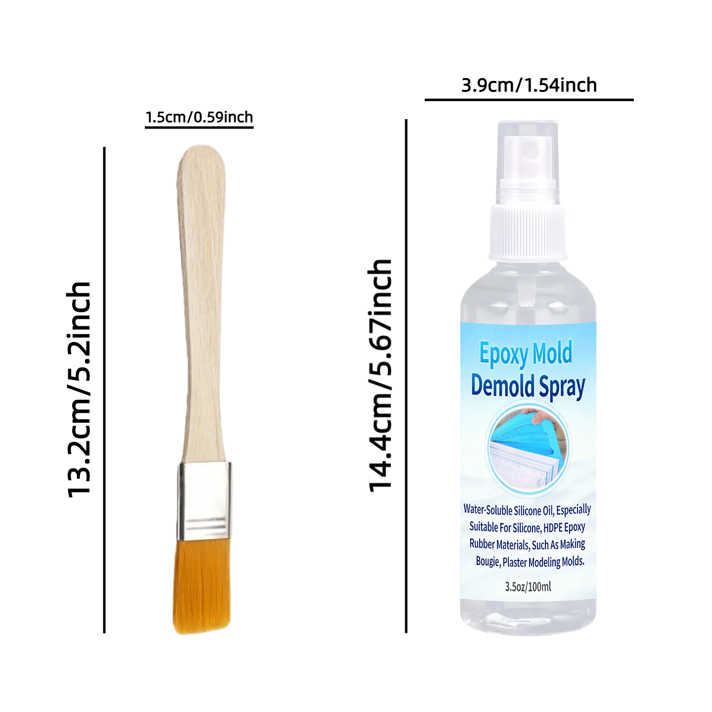 1-Piece Fast-Drying Epoxy Rele - Release Spray Silicone review and price