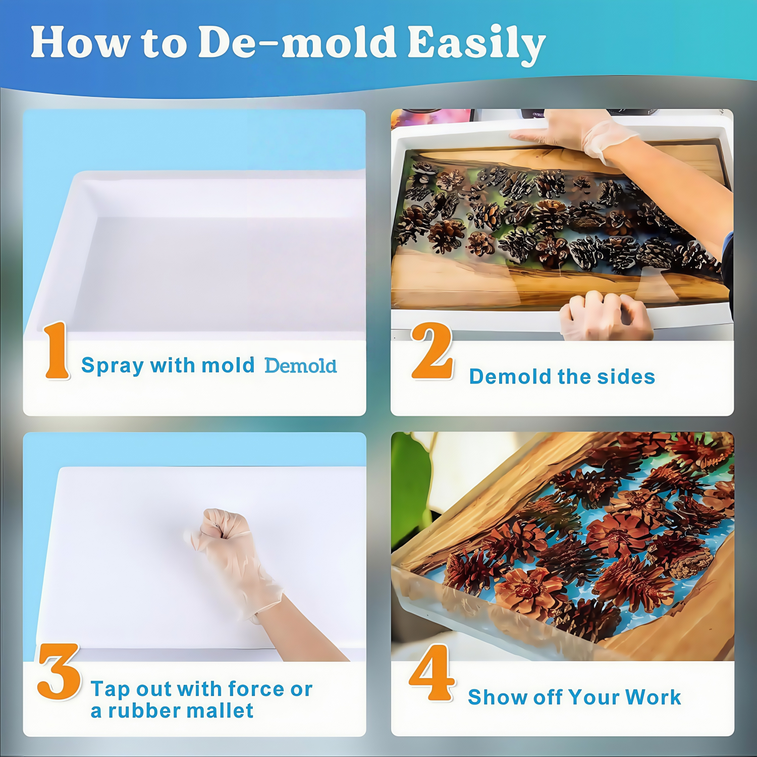 1-Piece Fast-Drying Epoxy Rele - Release Spray Silicone review and price