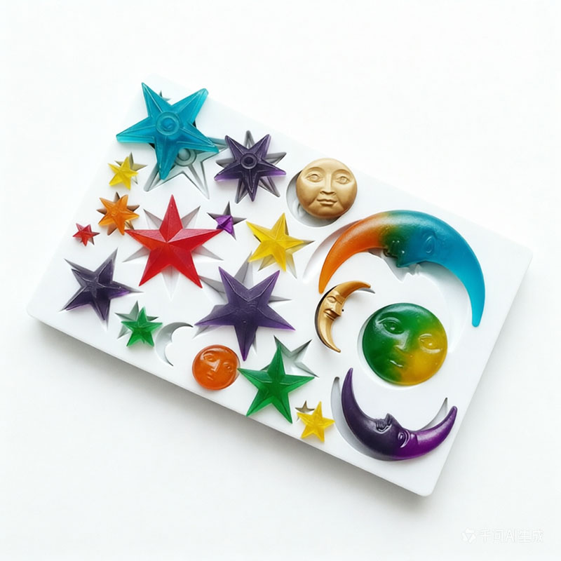 Sun Face Moon Stars Polymer Cl - Resin Art Tools review and price