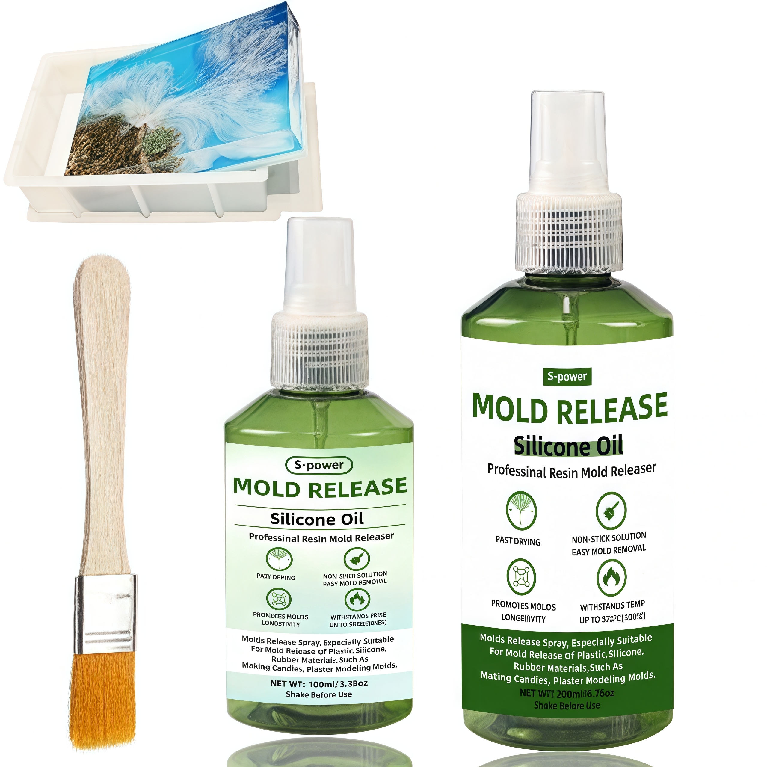 3.3oz Molds Silicone Oil Relea - Release Spray Silicone review and price