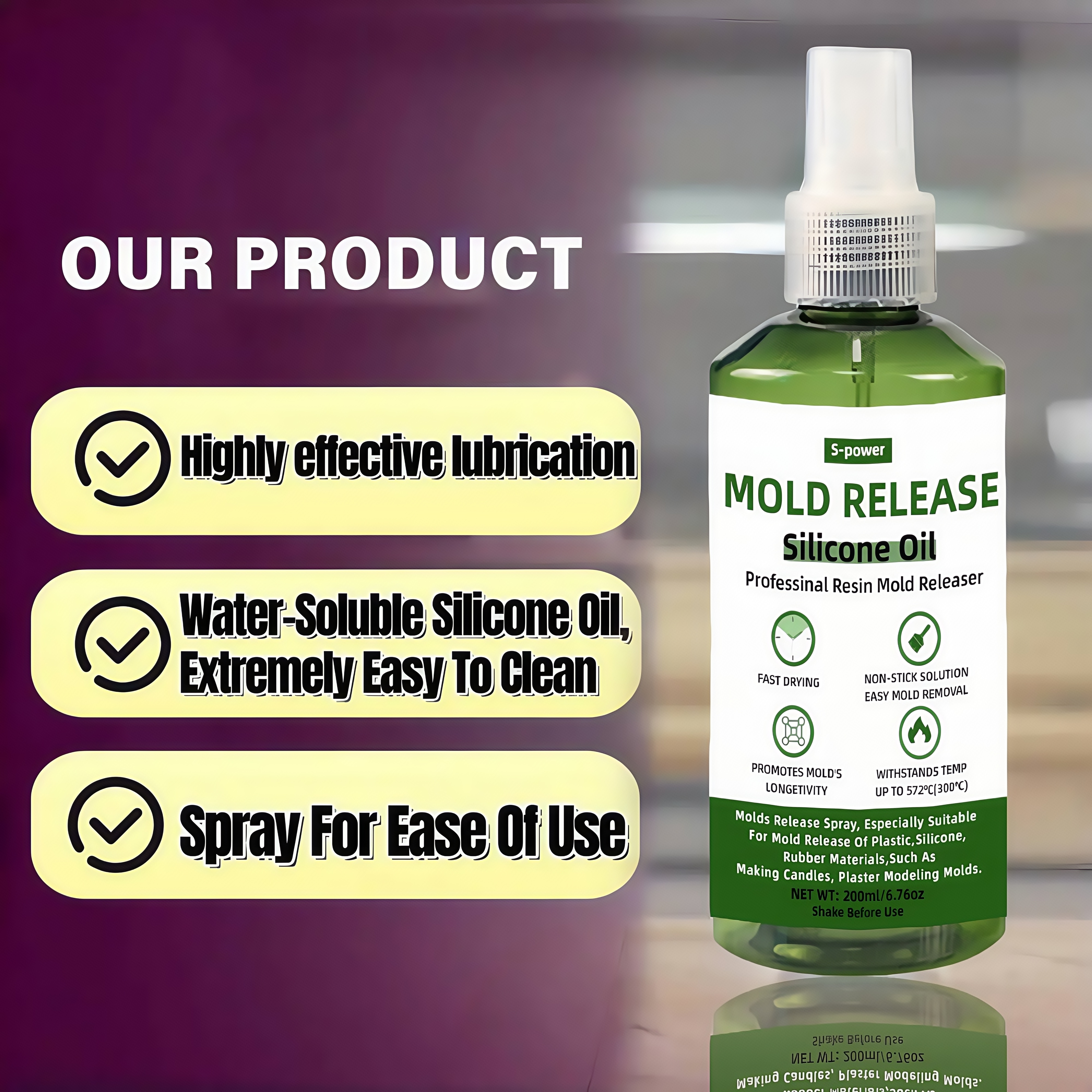 3.3oz Molds Silicone Oil Relea - Release Spray Silicone review and price