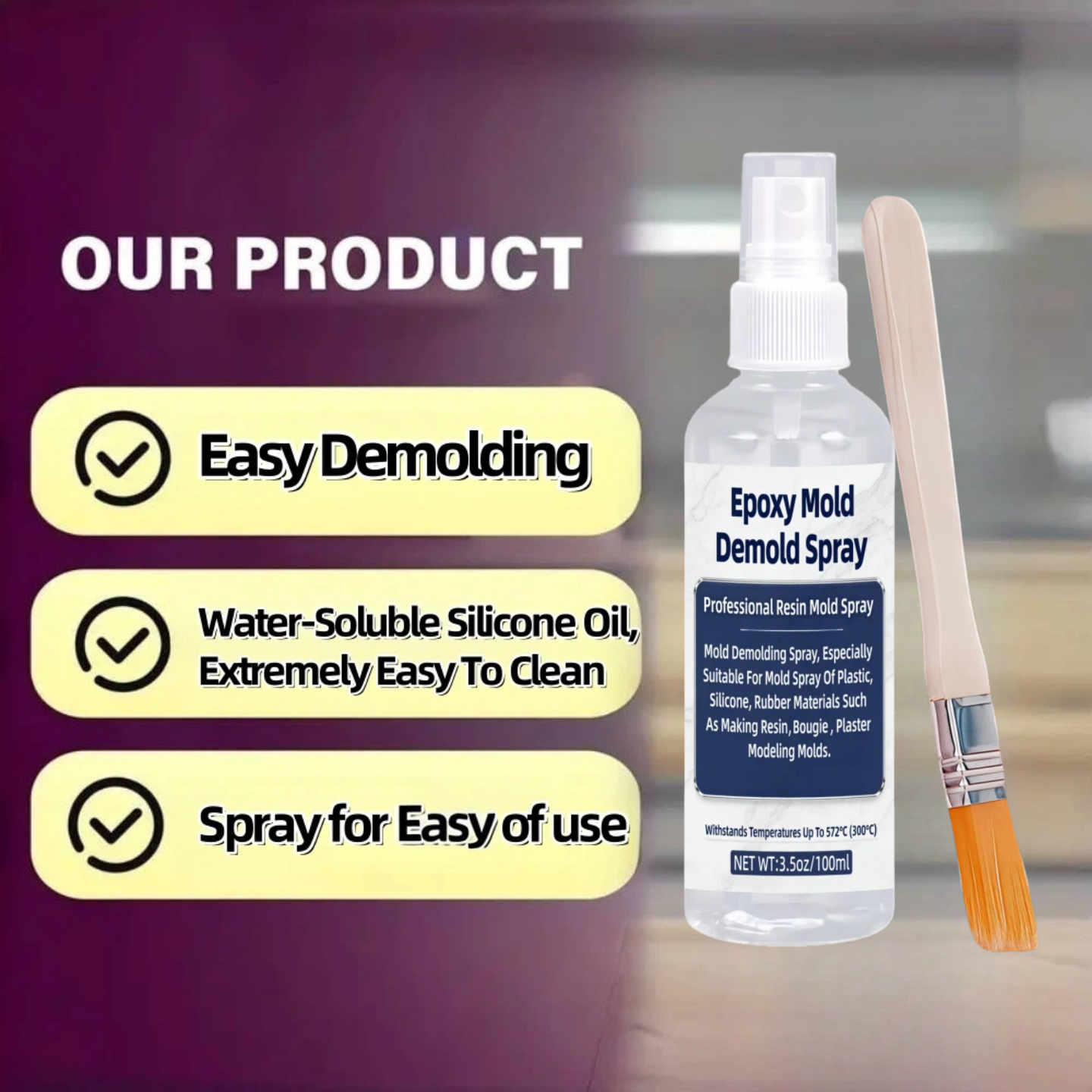 Epoxy Mold Release Spray, Smoo - Release Spray Silicone review and price