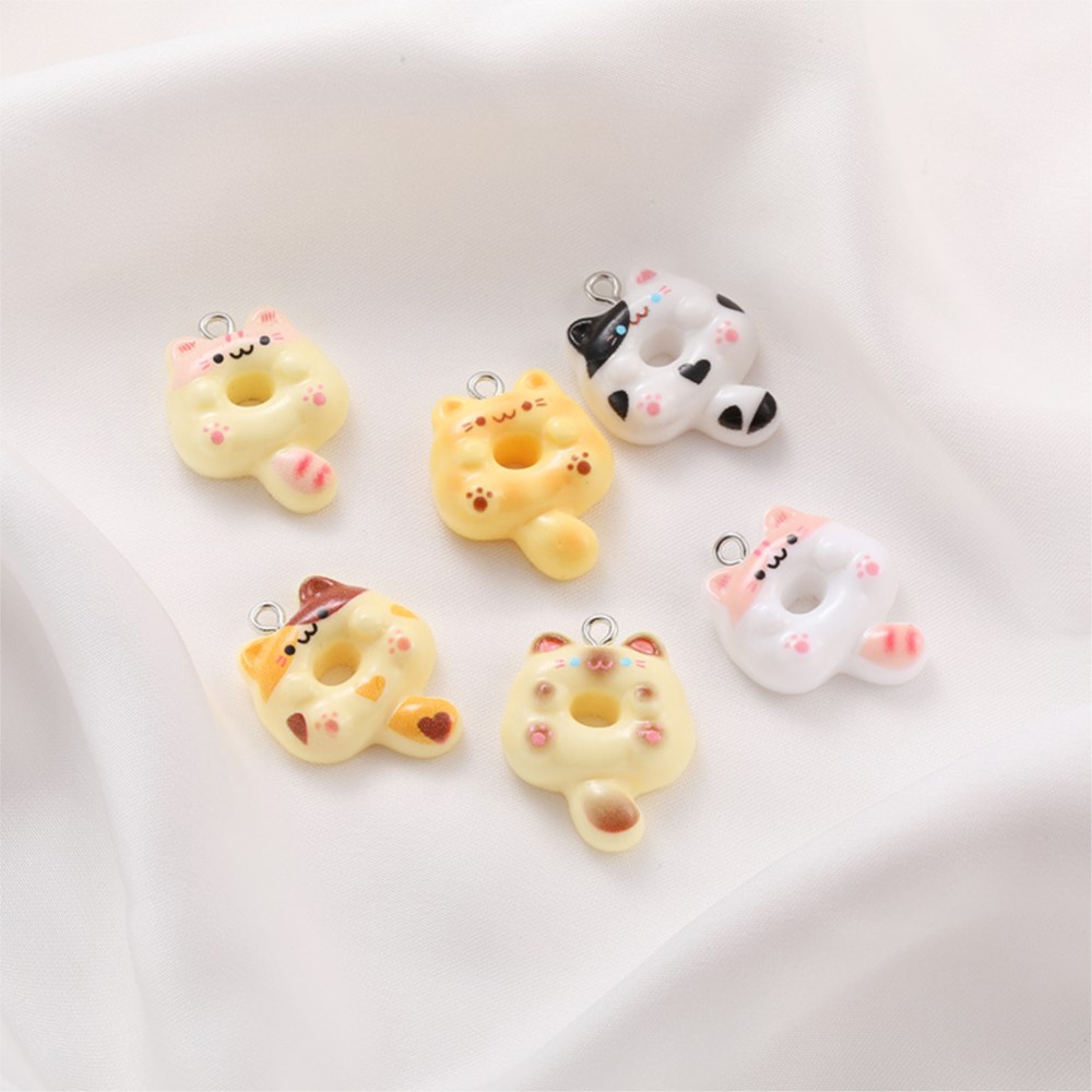 10Pcs Kawaii Cartoon Cat Resin - Resin Art Engagement review and price