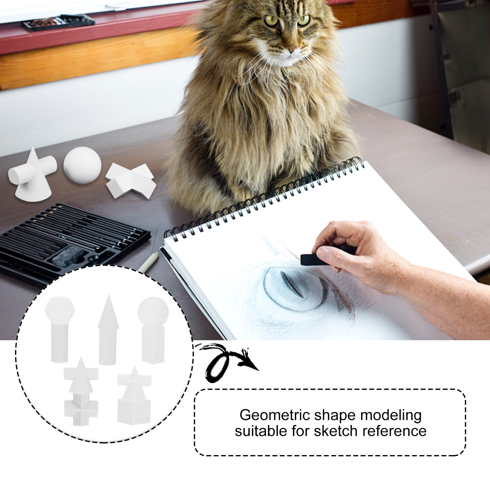 10Pcs Sketch Practice Resin Ge - Resin Art Learning review and price