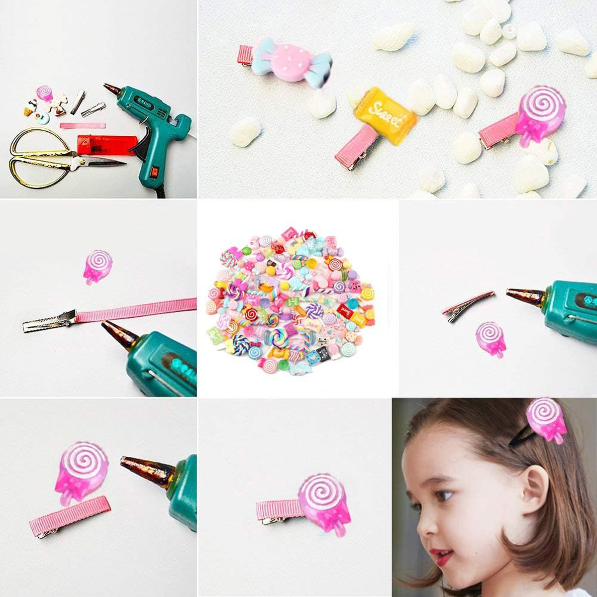 30pcs Random Candy Slime Charm - Resin Art Engagement review and price