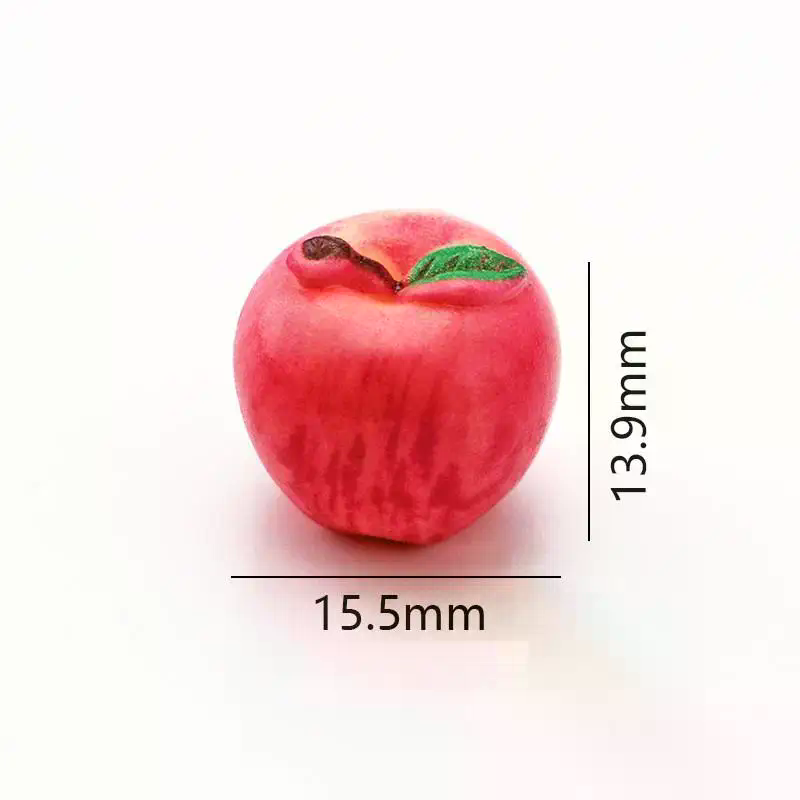 Cute Fruit Resin Loose Beads 3 - Resin Art Accessories review and price