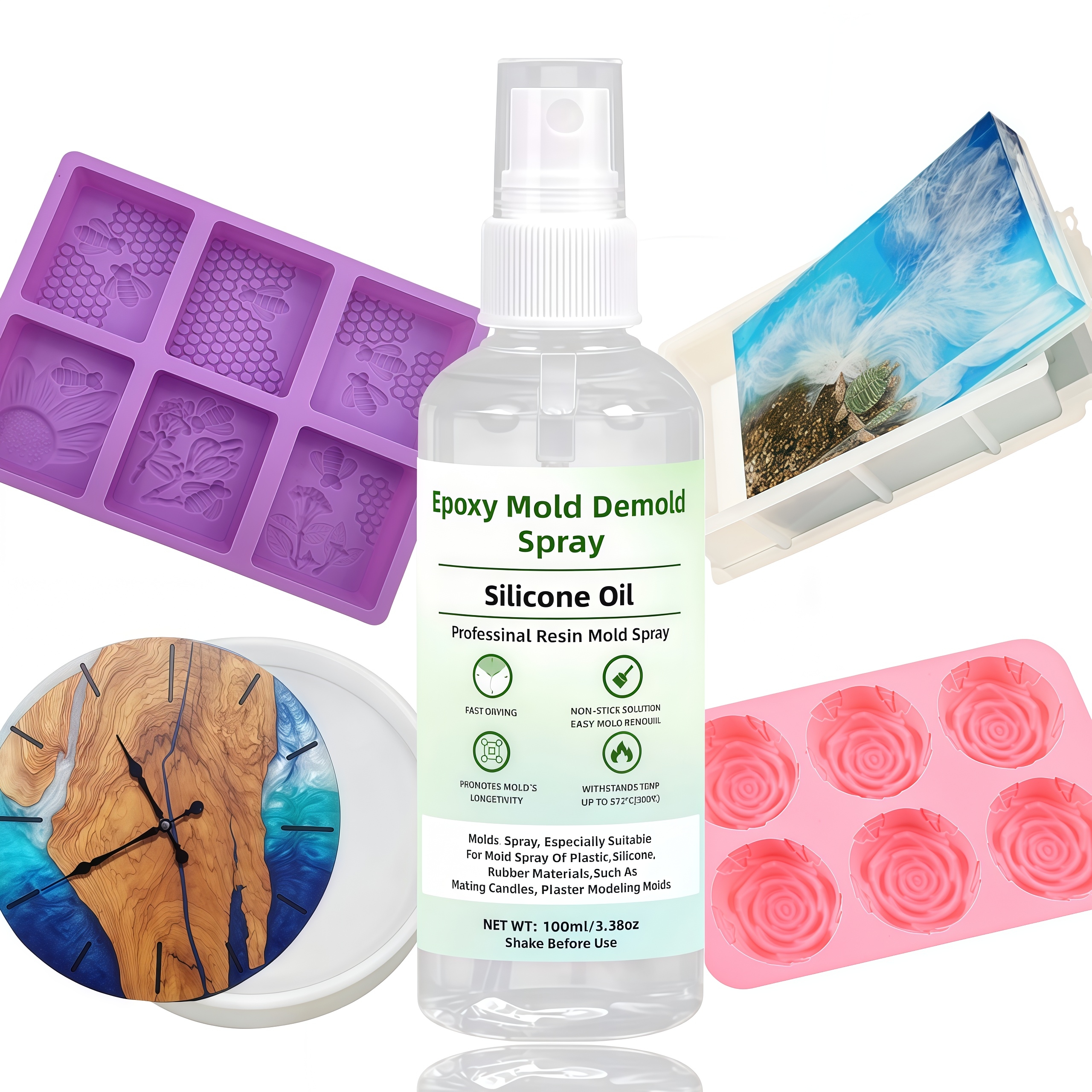 Epoxy mold demoulding spray, e - Release Spray Silicone review and price