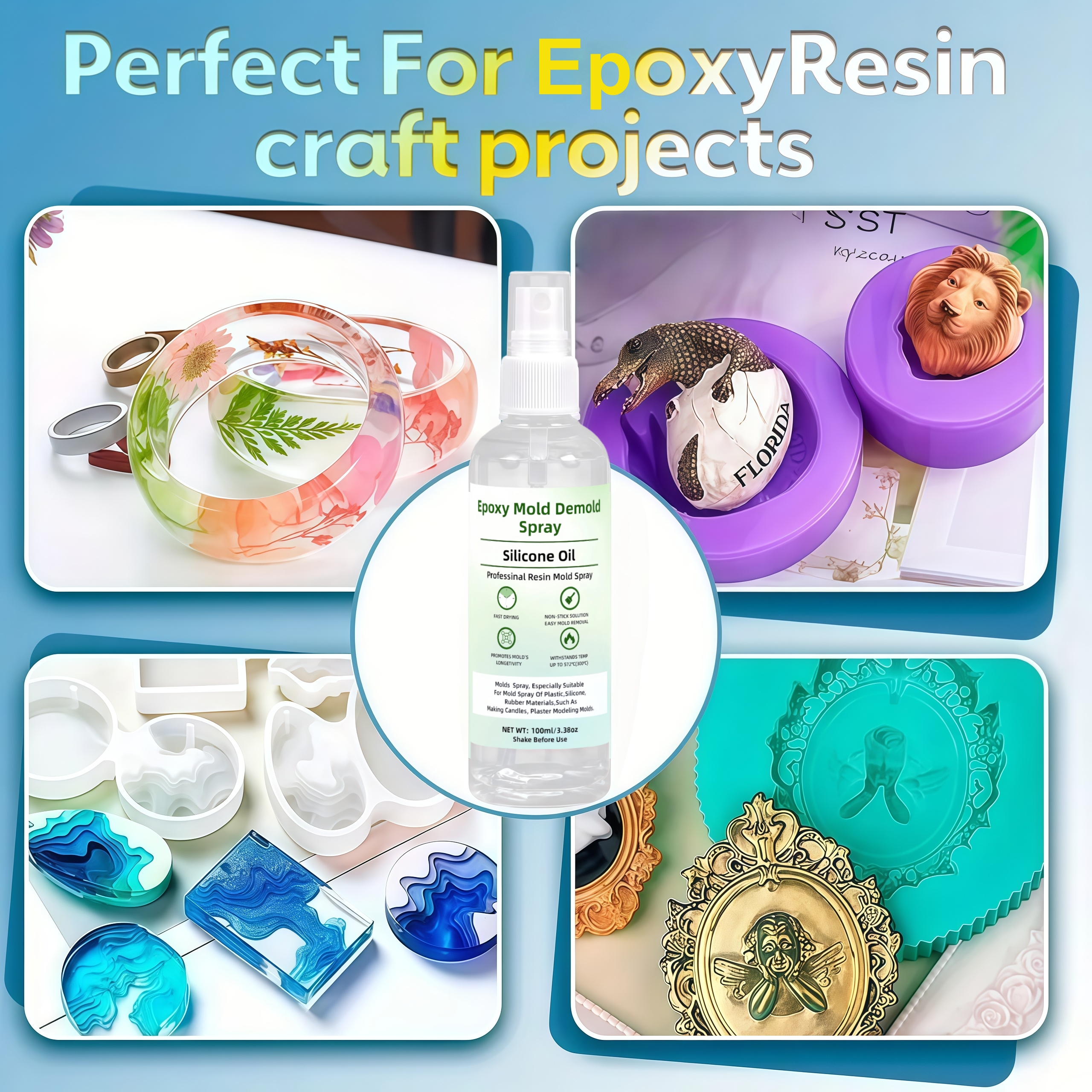 Epoxy mold demoulding spray, e - Release Spray Silicone review and price