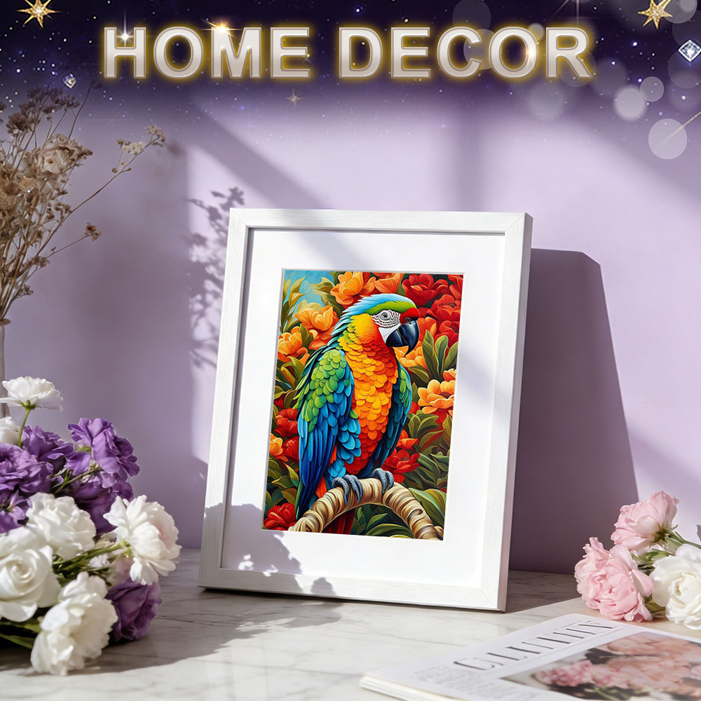 HUACAN Diamond Painting Parrot - Resin Art Canvas review and price