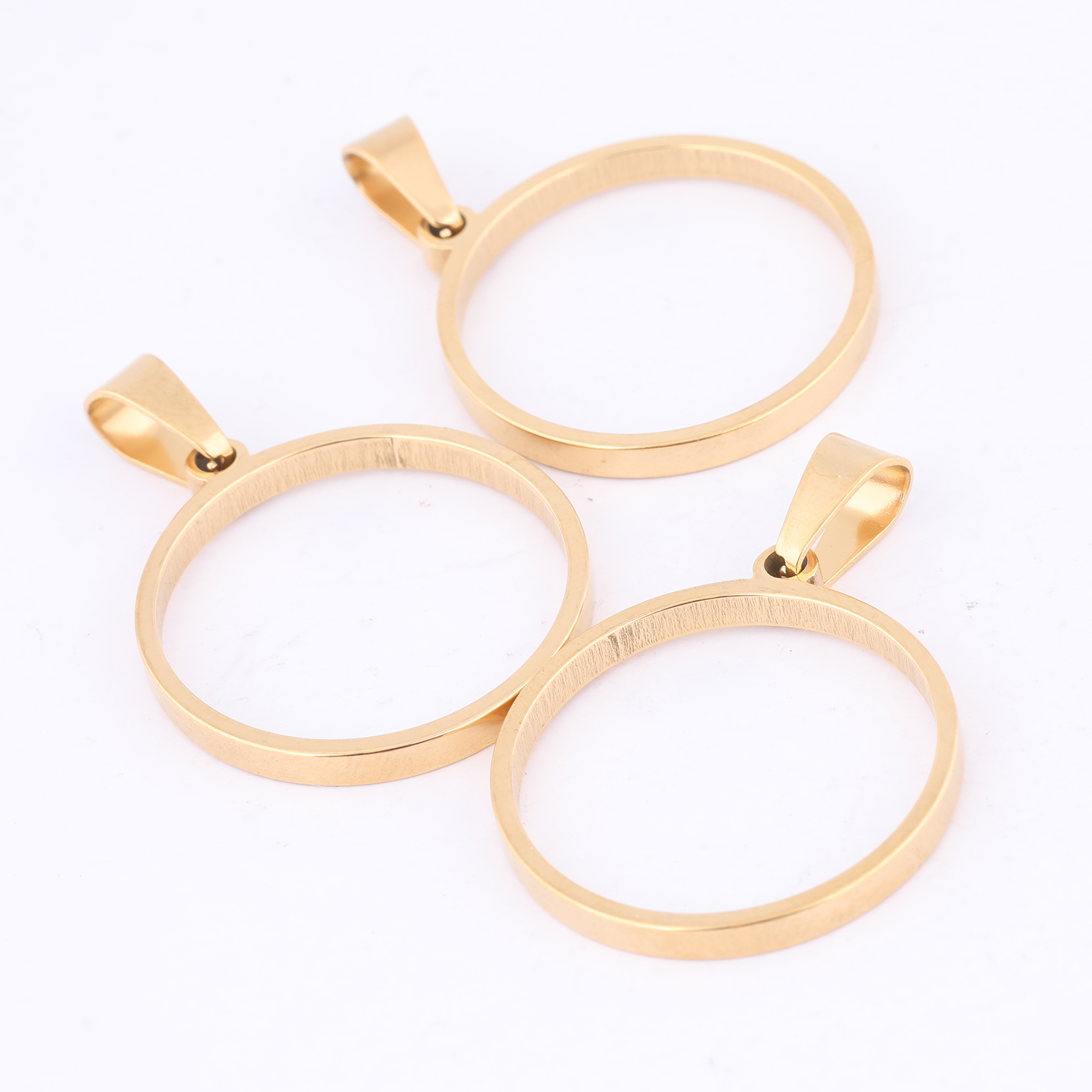 10pcs 25mm Round Open Bezel Ch - Resin Art Engagement review and price
