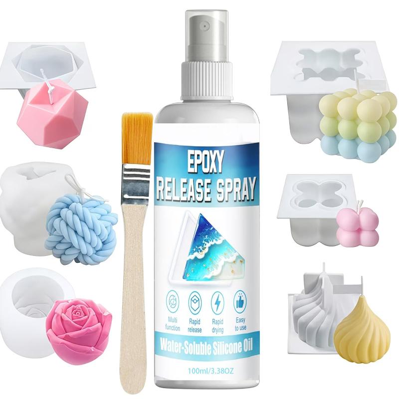 Hot！Epoxy Mold Demold Spray -  - Release Spray Silicone review and price