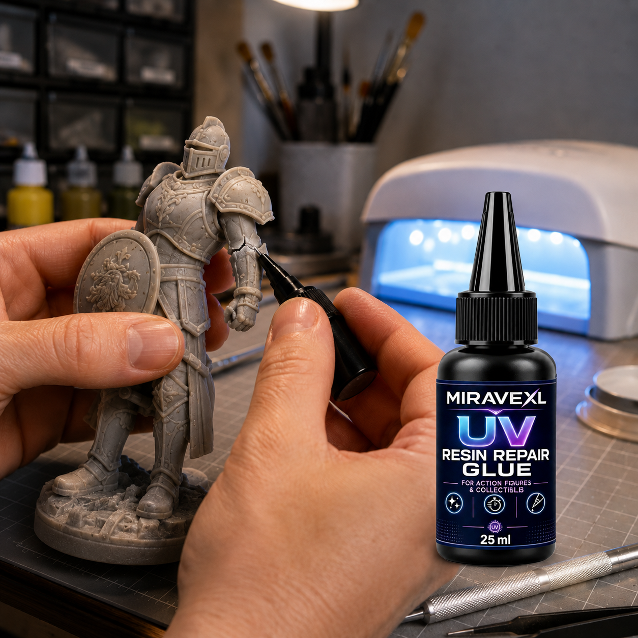 25g MIRAVEXL  UV Epoxy Resin G - Resin Art Accessories review and price