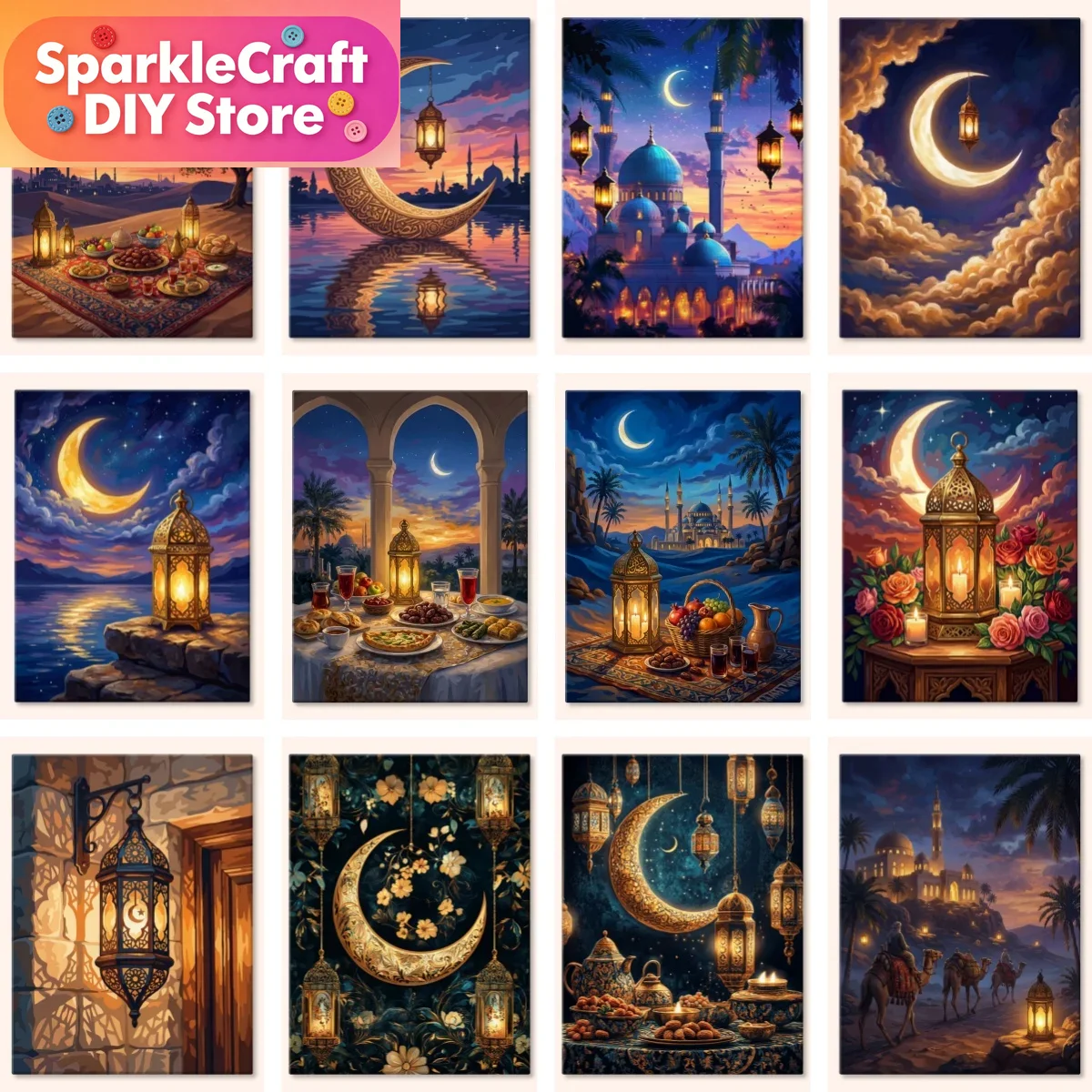 1pc frameless 5D Diamond Paint - Resin Art Learning review and price