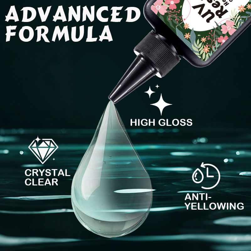 Newly Upgraded Crystal Clear H - Resin Art Jewellery review and price