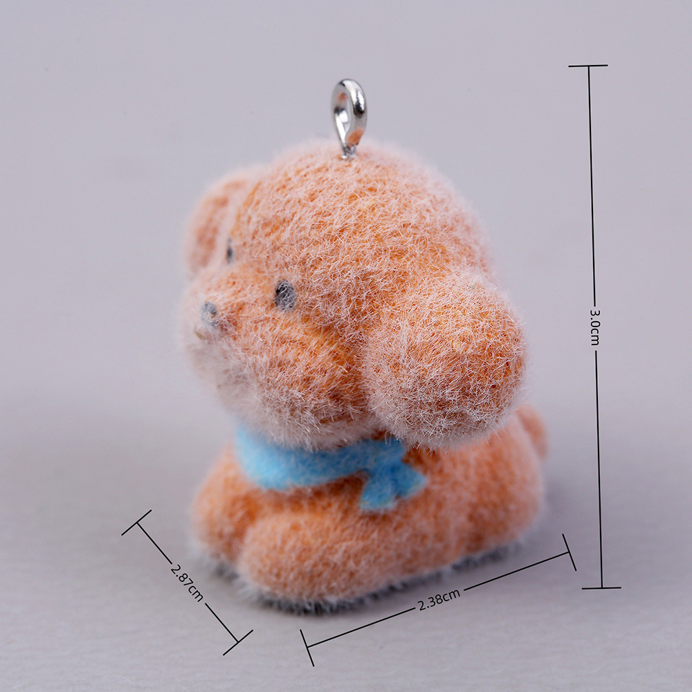 10pcs Flocking Puppy Dog Resin - Resin Art Engagement review and price