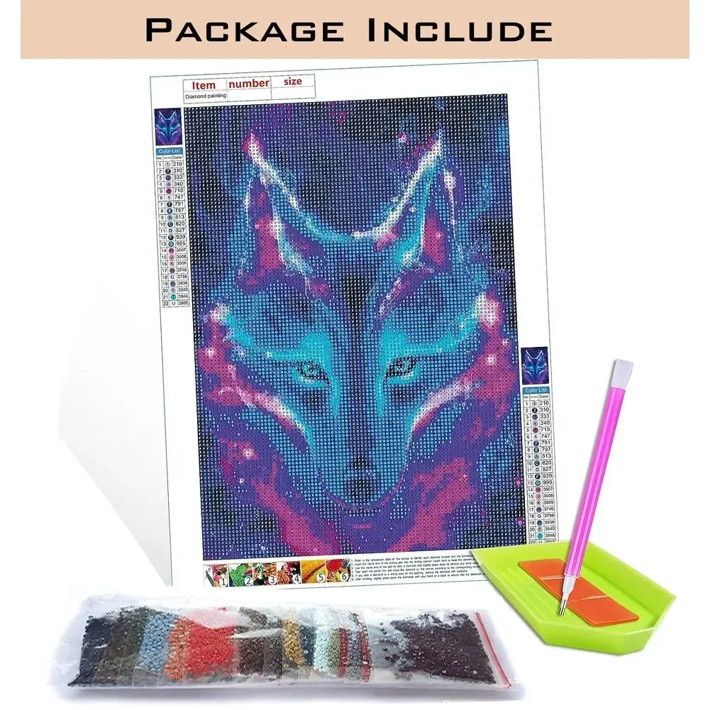 1pc frameless Cross Stitch Dia - Resin Art Canvas review and price