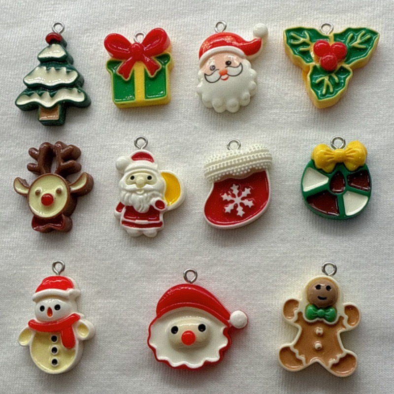 10pcs Christmas Cartoon Series - Resin Art Engagement review and price