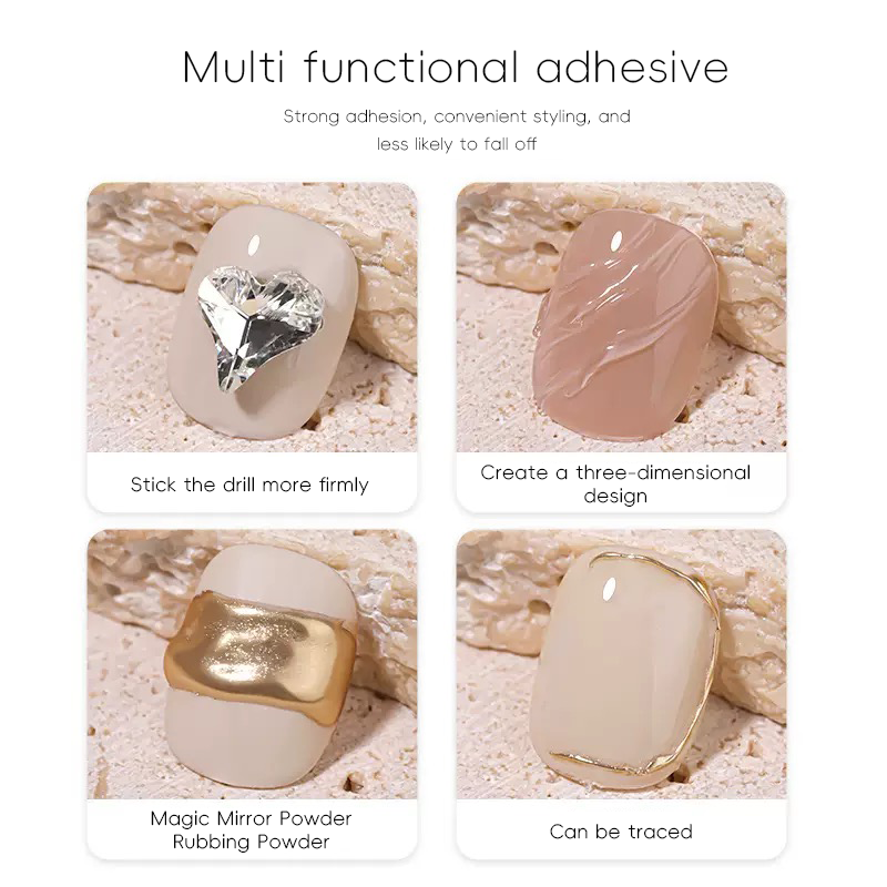 5ml 3D Clear Nail Gel Mirror P - Resin Color Paste review and price