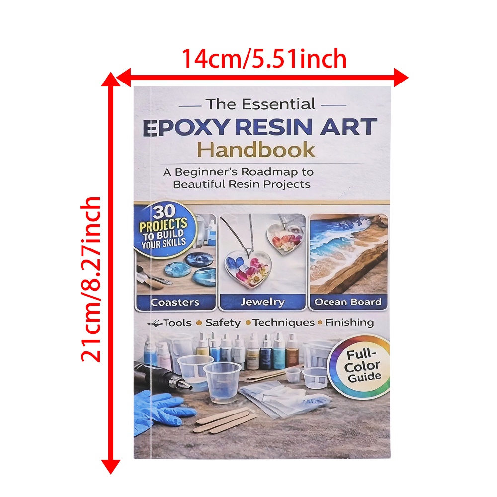 Epoxy Resin Art Handicraft Boo - Resin Art Learning review and price