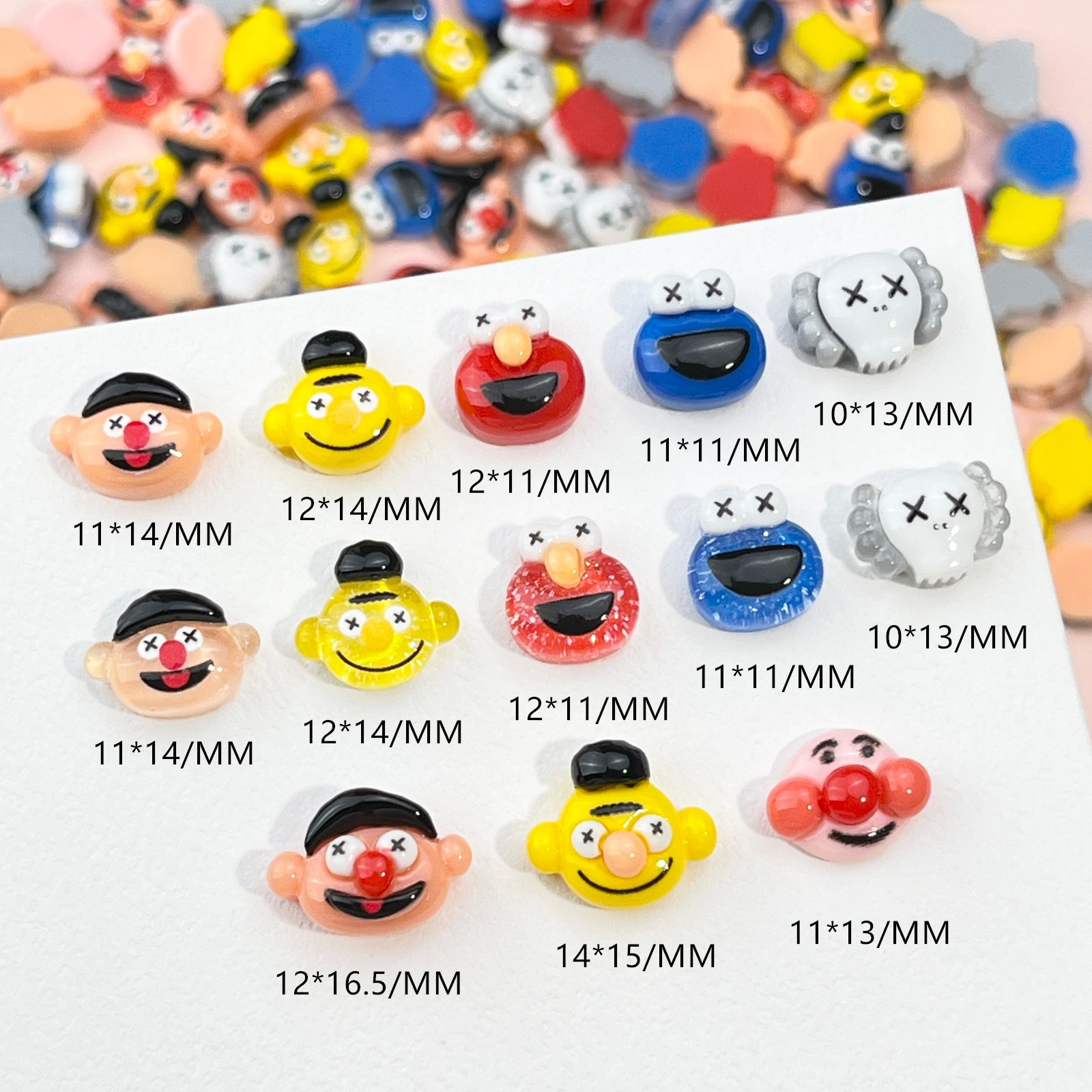 100pcs Cartoon for Anpanman Na - Resin Art Accessories review and price