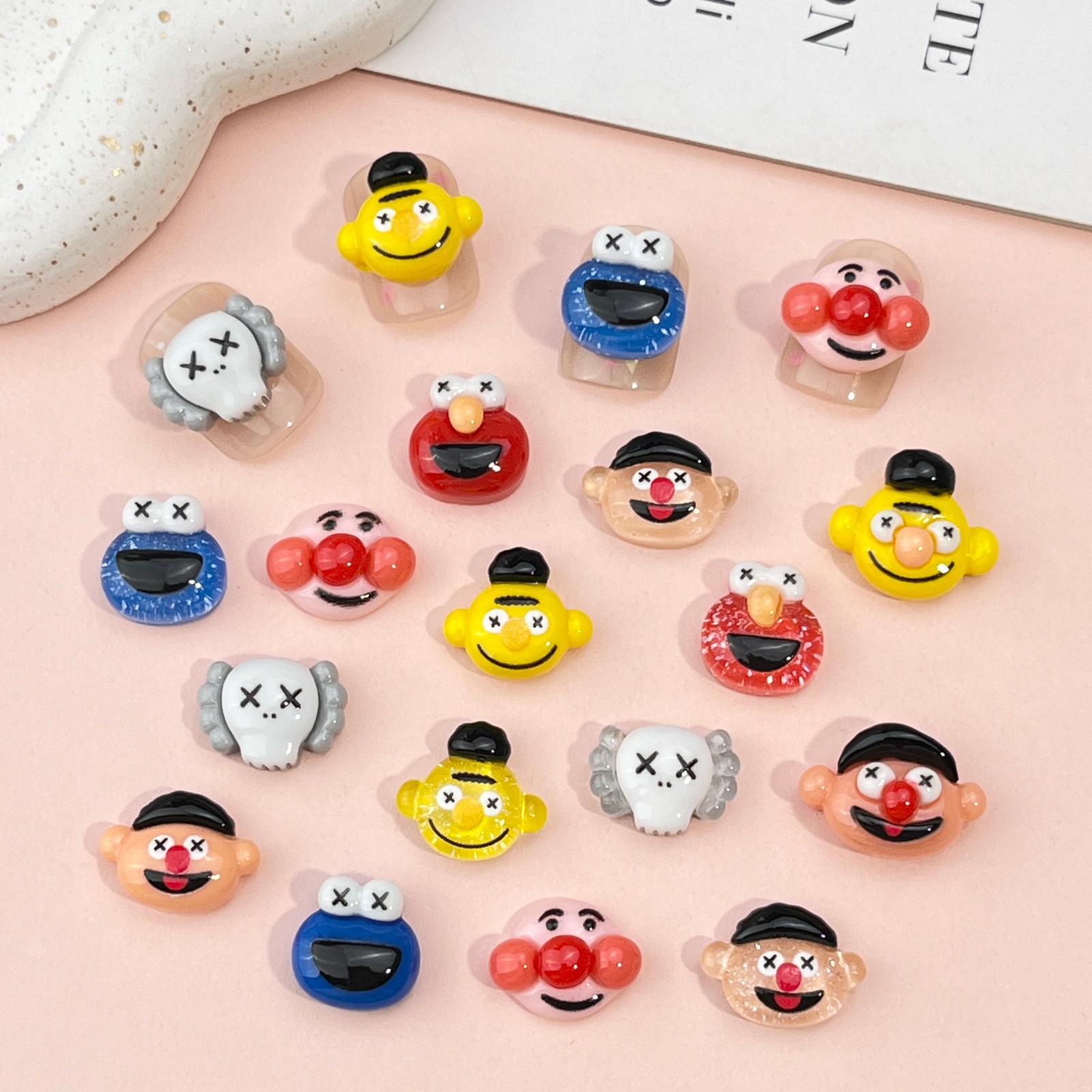 100pcs Cartoon for Anpanman Na - Resin Art Accessories review and price