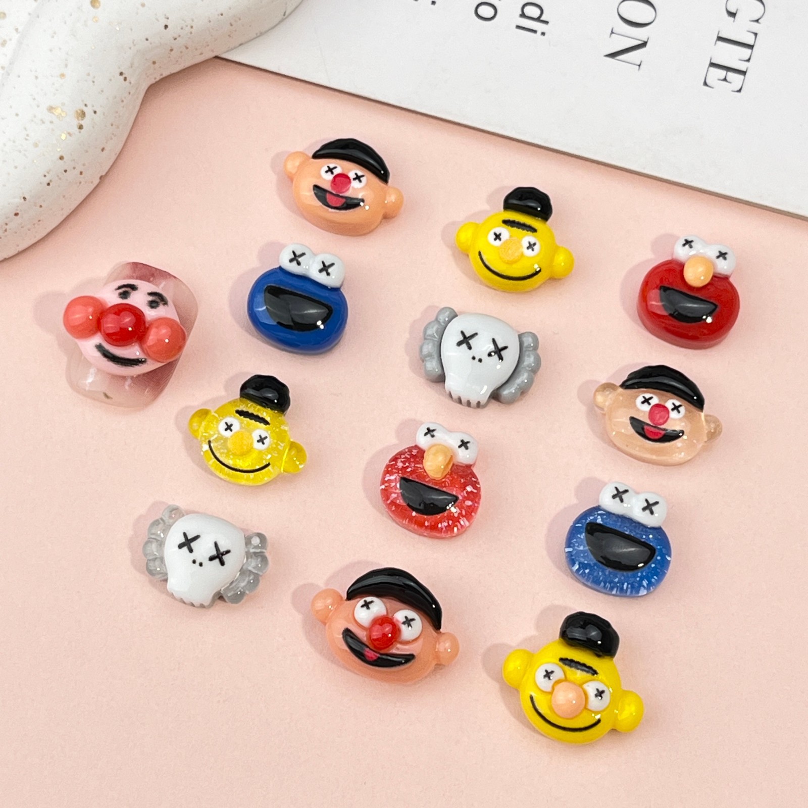 100pcs Cartoon for Anpanman Na - Resin Art Accessories review and price