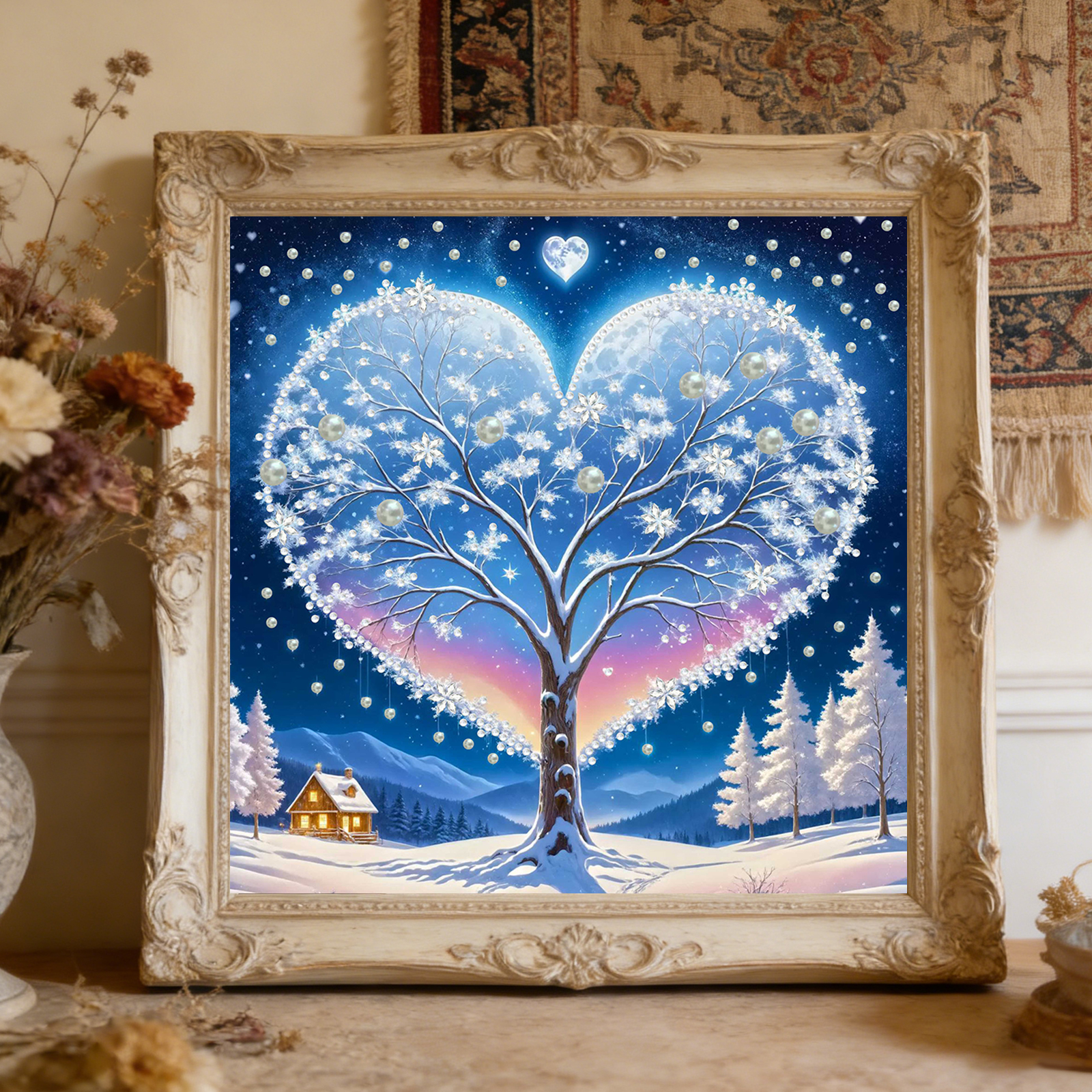 Winter Tree Special Shaped 5D  - Resin Art Kit For Beginners review and price