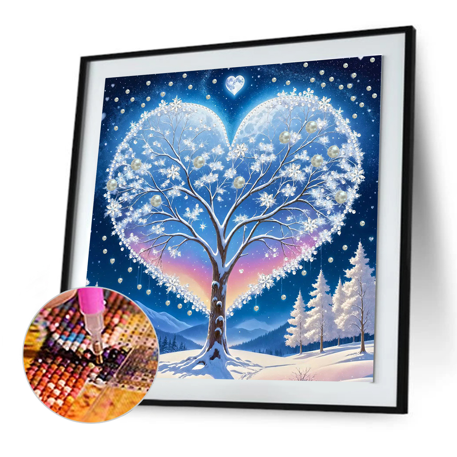 Winter Tree Special Shaped 5D  - Resin Art Kit For Beginners review and price