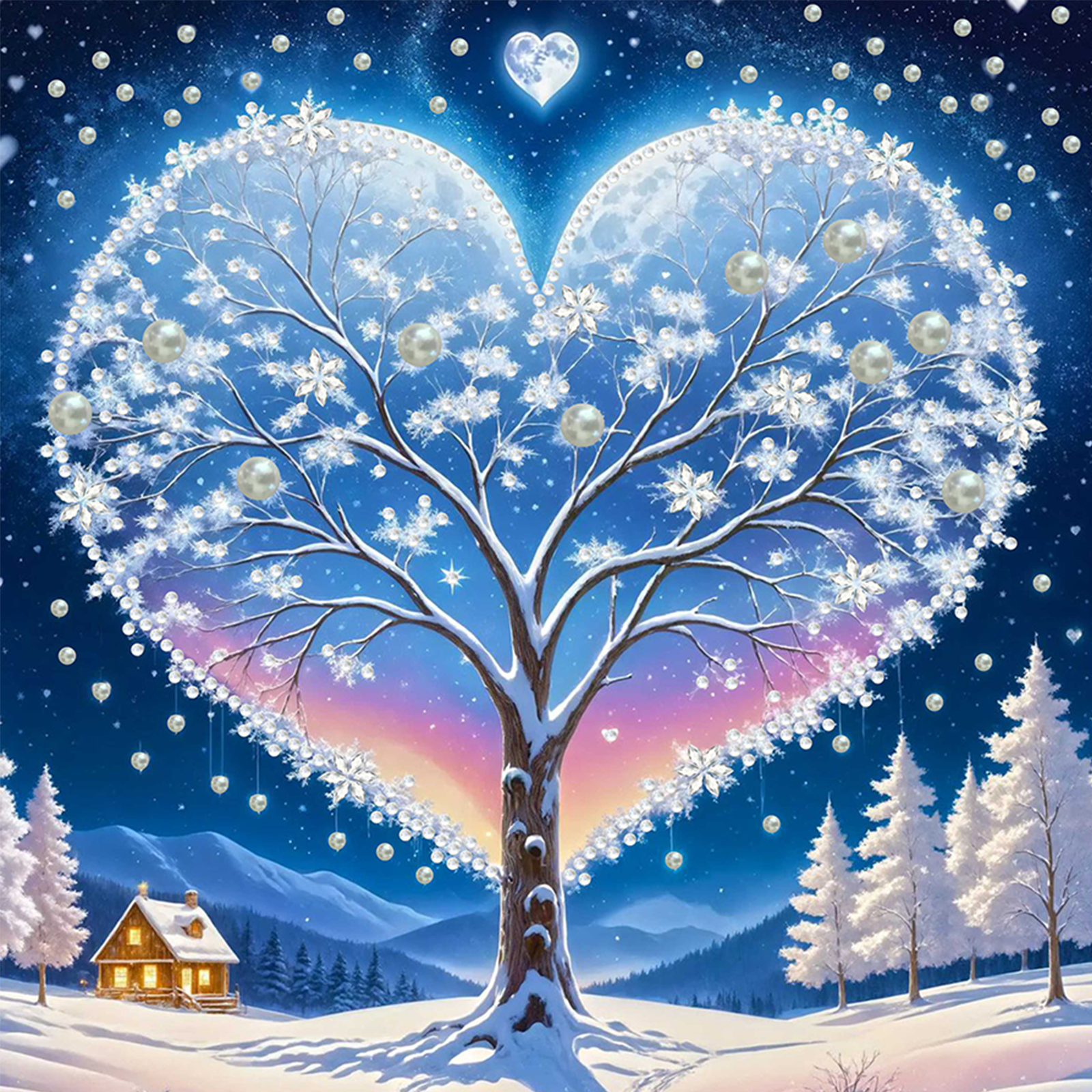 Winter Tree Special Shaped 5D  - Resin Art Kit For Beginners review and price