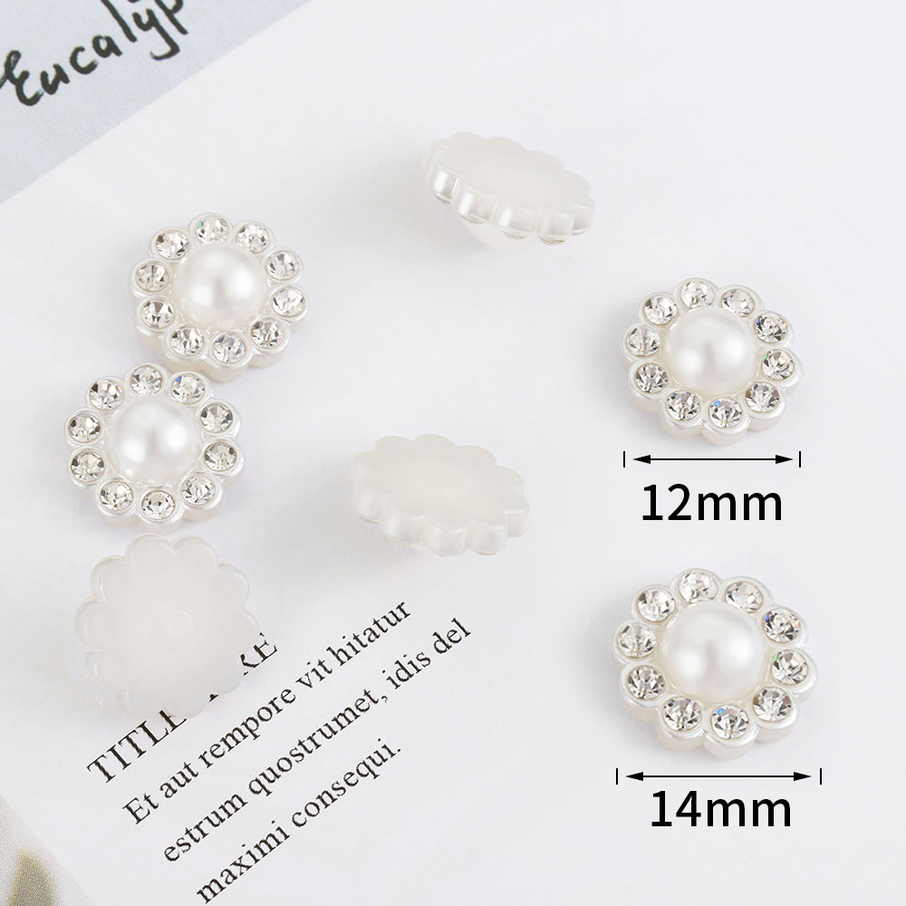 50pcs White Flat Imitation Pea - Resin Art Engagement review and price